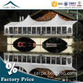 300 People mixed party tent with colorful decoration and carpet for sale